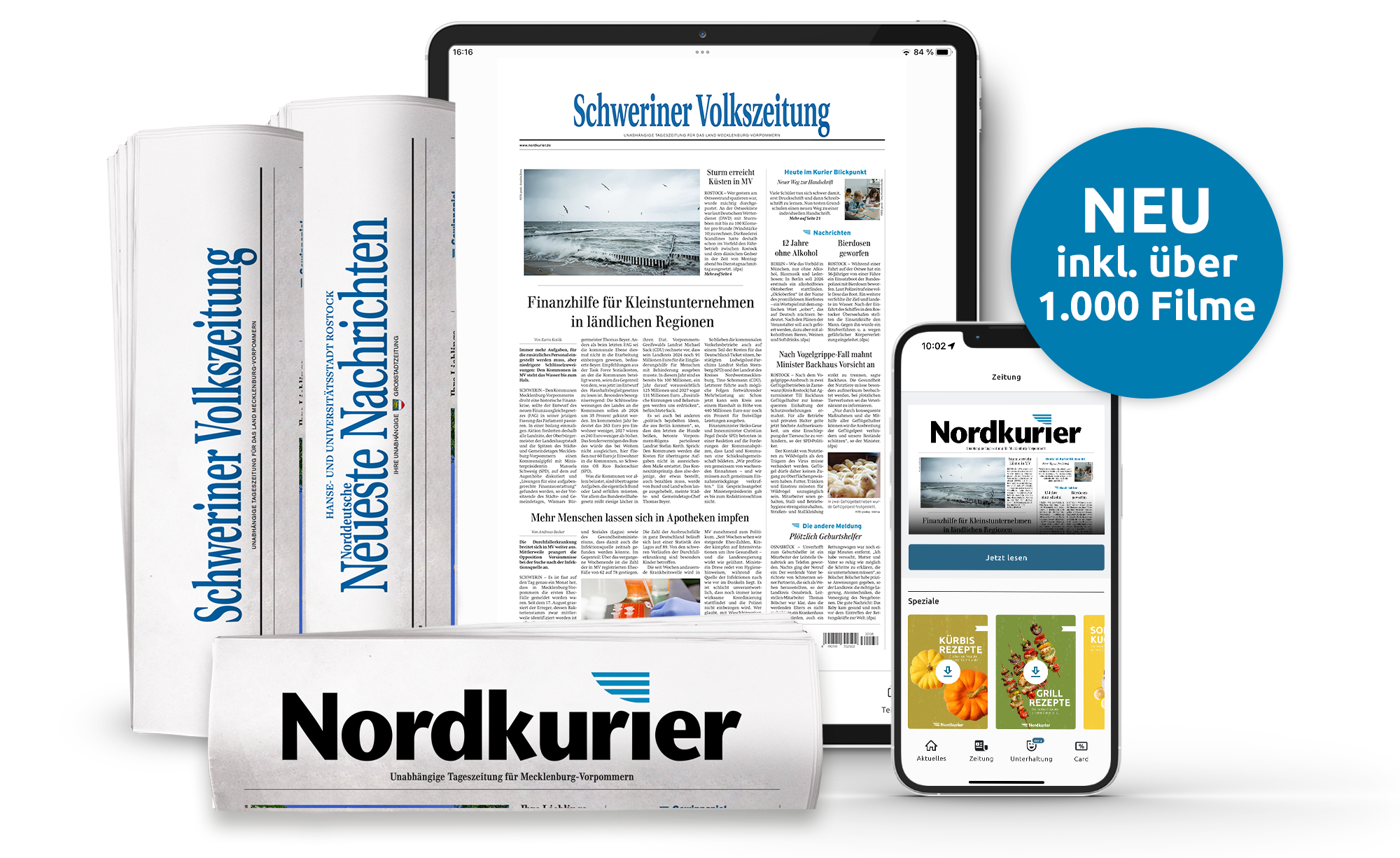 24 Monate gedruckt & digital lesen mit Prämie