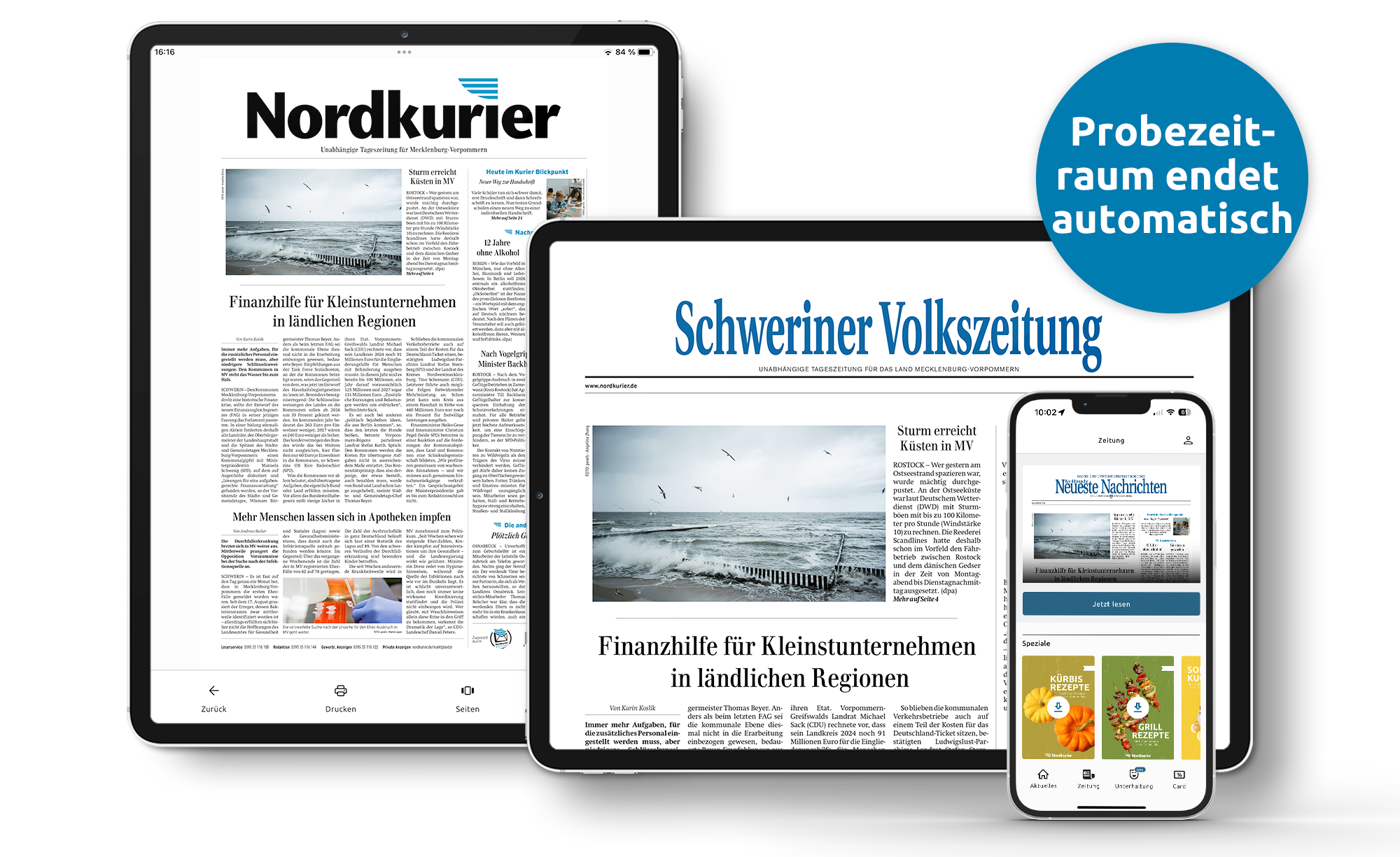 4 Wochen digitales Probeabo gratis