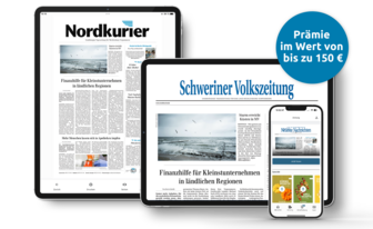 2 Jahre digitales Abo des Nordkuriers inkl. Wunsch-Tablet