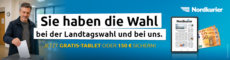 Unser Angebot zur Landtagswahl - 24 Monate lesen und Gratis Tablet oder 150€ Barprämie erhalten