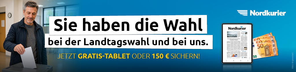 Unser Angebot zur Landtagswahl - 24 Monate lesen und Gratis Tablet oder 150€ Barprämie erhalten